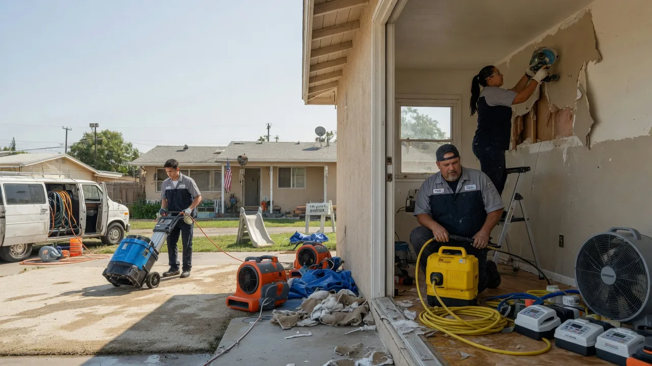 Water Damage Restoration in Sharps, VA near me